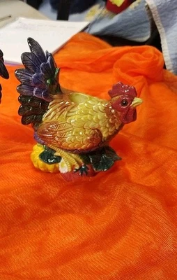 FITZ AND FLOYD Classics HEN CANDLESTICK CANDLE HOLDER  - Изображение 1 из 4