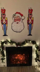Beistle 3 Piece Giant Santa/ Soldiers Cutouts 26 inches and 3 feet - Picture 1 of 7