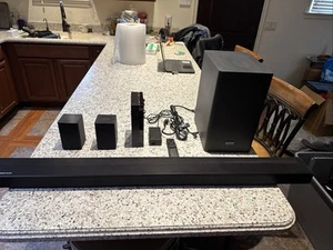 Samsung HW-Q6CR 5.1 Ch soundbar subwoofer wireless sistema surround Harman Kardon - Foto 1 di 15