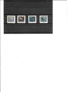 FRANCE 2025. MELODIE D'OISEAUX. LOT DE 4 TIMBRES ADHESIFS OBLITERES - Picture 1 of 1