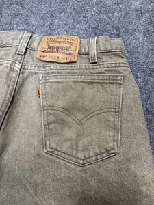 Jeans de mezclilla vintage Levis 550 naranja lengüeta tostada recta cremallera EE. UU. Hombres 34 30" entrepierna - Imagen 1 de 15
