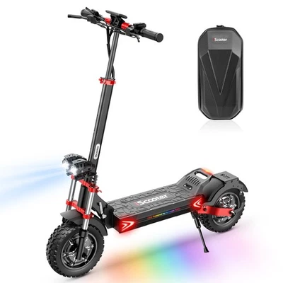 ISSCOOTER iScooter iX8 Off-Road Electric Scooter 2400W Dual Motor 38MPH 48V 20Ah