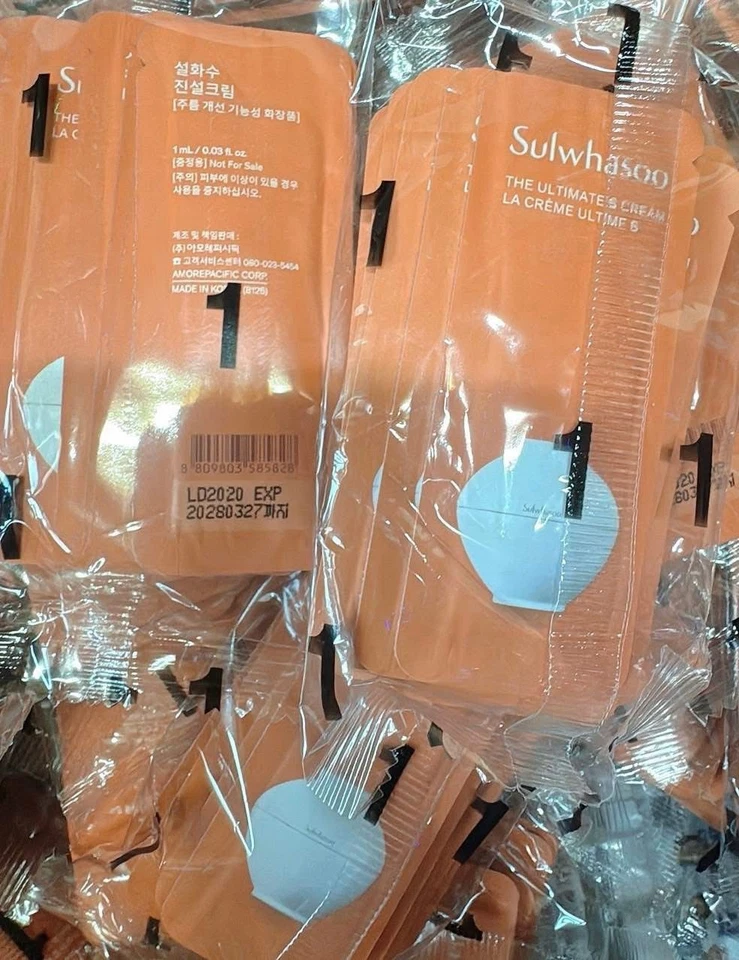 Sulwhasoo The ULTIMATE S Cream Anti-Aging 1ml x 50pcs (50ml)