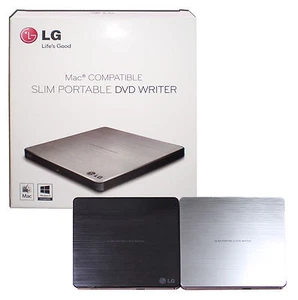 LG External DVD/CD Burner Writer for Mac/Windows 10/8/7 Notebook Laptop Desktop - Picture 1 of 12