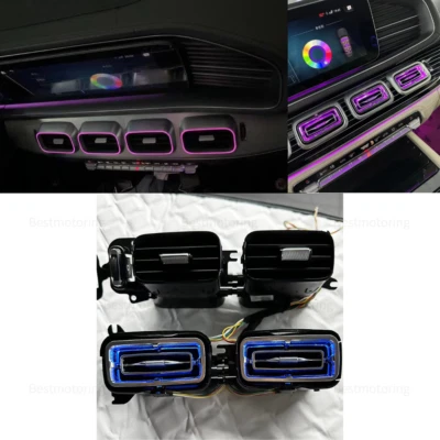 Center Air Vent 64 Ambient Light For Mercedes Benz GLS GLE W167 GLE350 2020-2024 - Image 1 of 4