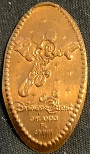 ¡RETIRADO! ¡COBRE! SPACE MICKEY MOUSE - 'DISNEY QUEST' DISNEY SPRINGS WDW PENNY - Imagen 1 de 2