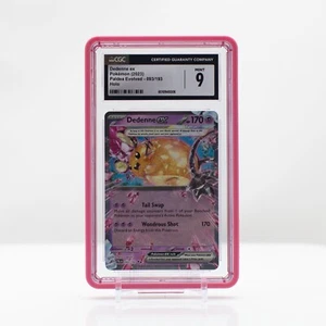 Pokemon Dedenne ex #93 Double Rare Holo Paldea Evolved 2023 - CGC 9 Mint - Picture 1 of 4