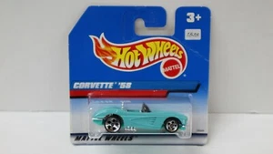 HOTWHEELS 1/64 CORVETTE '58 °19949 DIE CAST MATTEL MODEL CAR  - Picture 1 of 5
