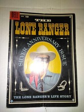 The Lone Ranger #118 Silver Anniversary Issue Vintage Dell Comic