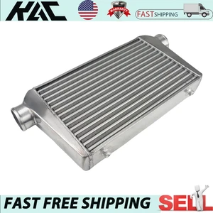 3" Inlet & Outlet Universal Intercooler 25"x12"x3" Fits For Toyota Acura BWM - Picture 1 of 10