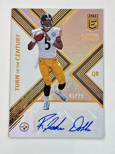 JOSHUA DOBBS 2017 Panini Donruss Elite TOTC HOLO SSP RC BLUE INK AUTO 45/99! HOT - Picture 1 of 3