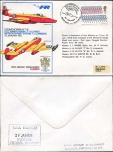 C53a 21st Ann of the 1st Meteor Target - Drohne nach Llanbedr Standard Cover - Bild 1 von 1