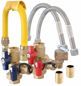 Kit completo de instalación de calentador de agua sin tanque de gas TKLS-CK - Imagen 1 de 6
