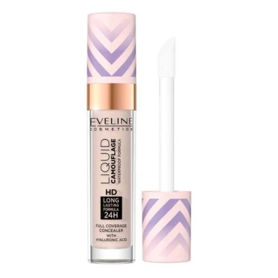 Eveline Liquid Camouflage Full Coverage Concealer 02 Light Vanilla 7.5ml - Image 1 of 2