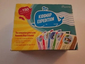 Kidsmap Expedition Companion Game 150 Cards Awesome Maps Complete - Picture 1 of 4