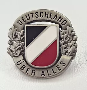 Pin Deutschland über alles - Schwarz Weiss Rot - 2,5 x 2,5 cm - Bild 1 von 2