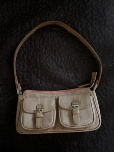 Vintage Pink Eel Skin Purse Handbag 10x5x4 - Picture 1 of 9