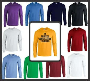 25 camisetas LS impresas para Nicki - rojo - Imagen 1 de 1