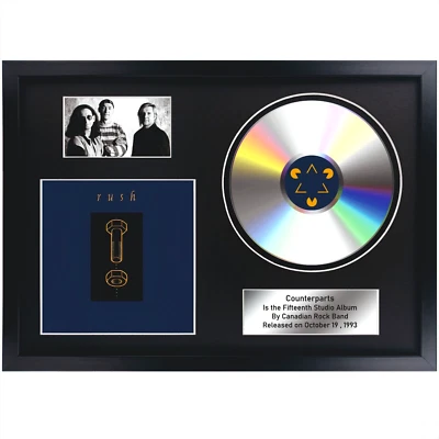 Rush – Counterparts / Memorabilia / Souvenir in black frame / Collection  Poster - Image 1 of 4