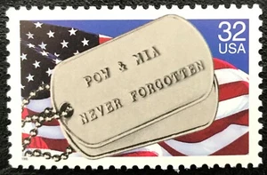 1995 Scott #2966 - 32¢ - PRISONER OF WAR / MISSING IN ACTION - Single Mint NH - Picture 1 of 1