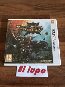 MONSTER HUNTER GENERATIONS NINTENDO 3DS NEU IM BLISTER FRANZÖSISCHE VERSION - Bild 1 von 2