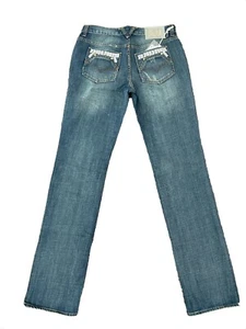 Versace jeans - size 27 - rhinestones pockets - Picture 1 of 11