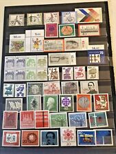 Collection Foreign Mint On Cards All Mint Never Hinged Some Sets F-6