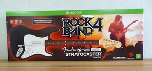 Xbox One Rock Band 4 Wireless Fender Stratocaster Guitar Controller Black NEW - Picture 1 of 2