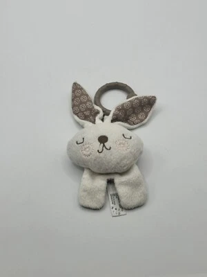 Juguete de peluche de 7" con clip de color marrón de Fisher Price Foto 1 de 2