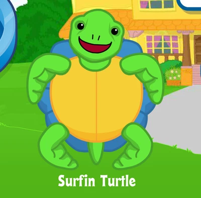 Webkinz Classic Surfin Turtle Virtual Adoption CODE ONLY Webkinz Pet Turtle - Image 1 of 2