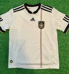 Deutschland 2010/2011 Adidas Heim Fußball Trikot Fußball Trikot Größe Jungen Small - Bild 1 von 5