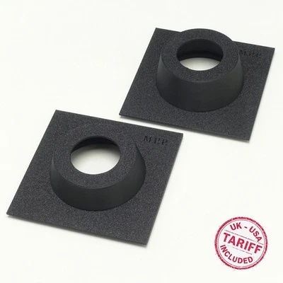 MPP 101mm x 101mm Fit 20mm or 27mm Cone / Top-Hat Copal #00 #0 Lens Boards - Image 1 of 4