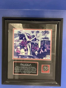 Dale Earnhardt Commemorative Piece Of Daytona 500 Track From ‘98, His Win There - Picture 1 of 13