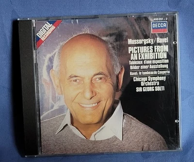 MUSSORGSKY: Pictures from an Exhibition/RAVEL: Le Tombeau, Sir Georg Solti, CD - Bild 1 von 4
