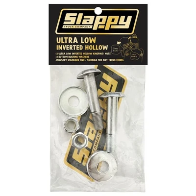 Slappy Trucks Hardware Ultra Bajo Invertido Hueco Kingpins Oro Blanco Foto 1 de 2