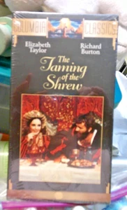 The Taming of the Shrew VHS 1998  Factory Sealed Elizabeth Taylor Richard Burton - Picture 1 of 1