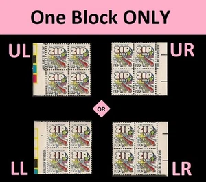 USA 1511 Postleitzahl 10c Mail Early Block 4 MNH 1974 - Bild 1 von 1