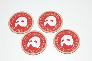 Menge 4 Neu 2" Das Phantom der Oper Aufnäher Patches - Bild 1 von 1