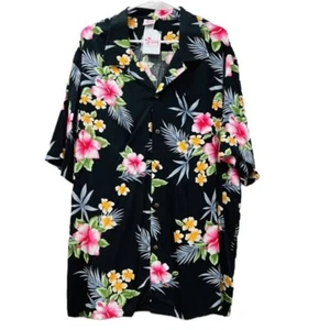 New Colorfull Traveler !Hawaii Hangover Mens Shirt Short Sleeve floral 2XL - Picture 1 of 6