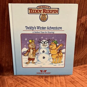 The World of Teddy Ruxpin: Teddy's Winter Adventure HC, 1985 - Picture 1 of 8