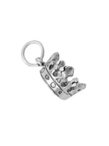 Dije de corona plata de ley - Imagen 1 de 1