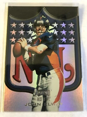 1998 Playoff Prestige Best Of NFL John Elway #6 Denver Broncos - Image 1 of 2