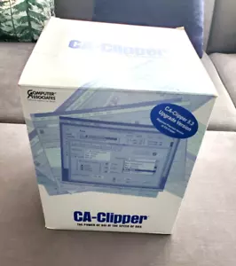 Computer Associates CA-Clipper 5.3 Upgrade Version Retail box full manuals & doc - Picture 1 of 8