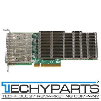 Silicom PE310G4SPI9LBE-XR-NU Intel 82599ES 10GbE 4-Port PCI-e 3.0 x8 NIC SFF - Image 1 of 4