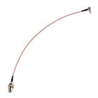 Crc9 Male To F Female  Bulkhead Rg316 Pigtail Cable Modem 16Cm(10 Pieces) K3t3