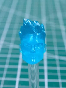 Custom Resin Clear Polar V2 cast 6in. scale 1:12 Legends Marvel Iceman - Picture 1 of 3
