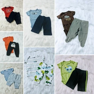 Newborn Boys Spring & Summer Clothing Lot - Picture 1 of 8