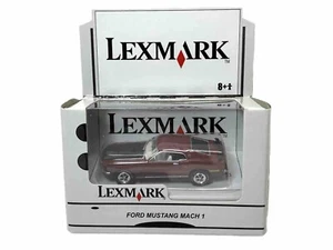 GreenLight Lexmark Printers Maroon 1969 Ford Mustang Mach 1 PROMO LIMITED - Picture 1 of 15