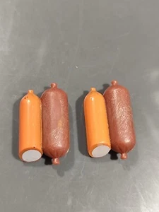 PLAYMOBIL 2X LONGANIZAS , SALAMI , COMIDA , BELEN - 2/7/24 - Picture 1 of 1