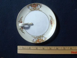 Noritake M Hand-Painted Gold Gilt Saucer with Handle - Picture 1 of 3